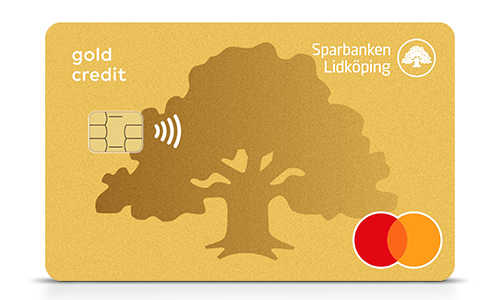 Betal och kreditkort Mastercard Guld