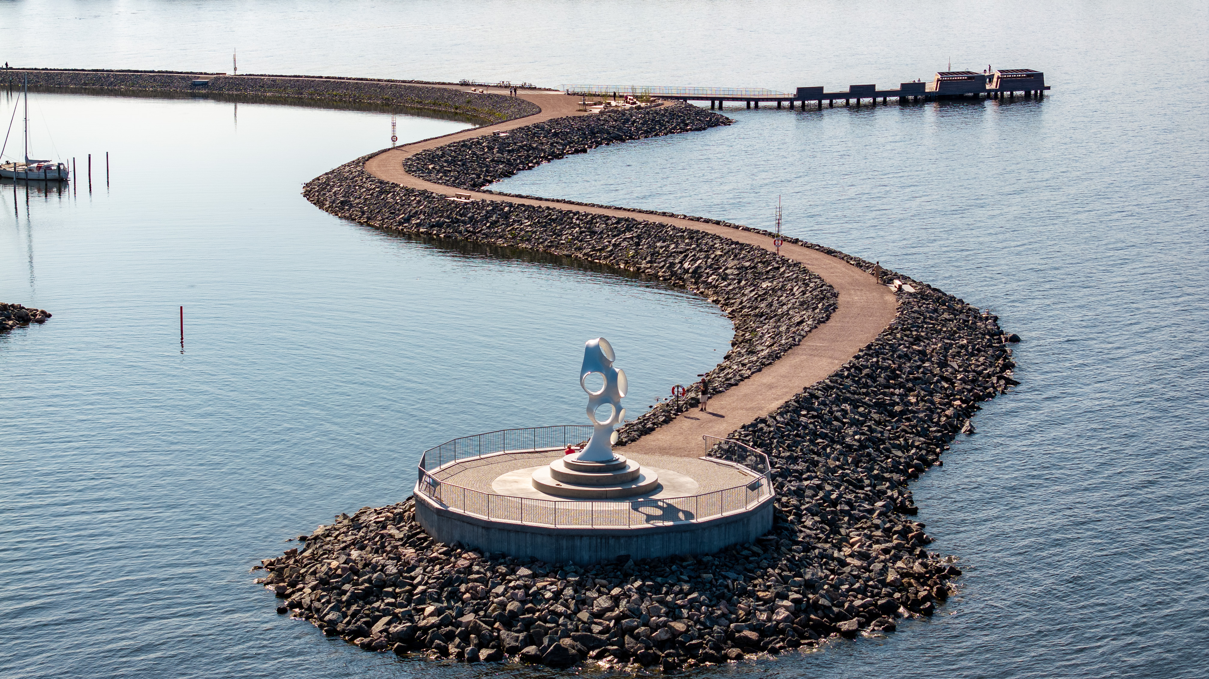 Piren i Lidköpings hamn