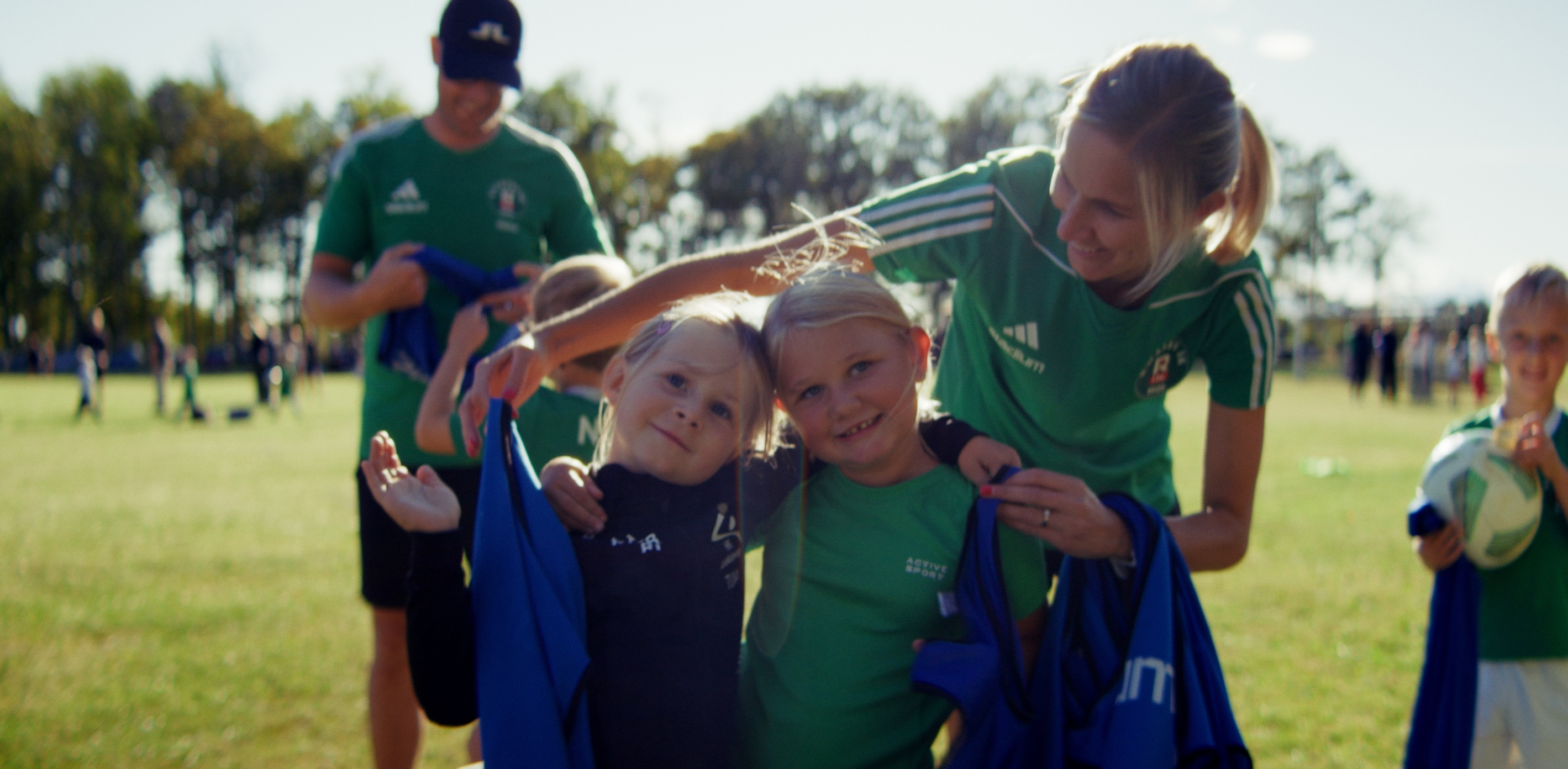 Fotbollsträning för barn